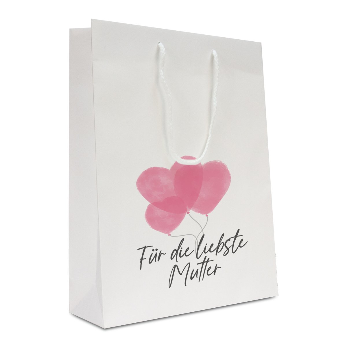 Luxe papieren Moederdag tassen - Für die liebste Mutter