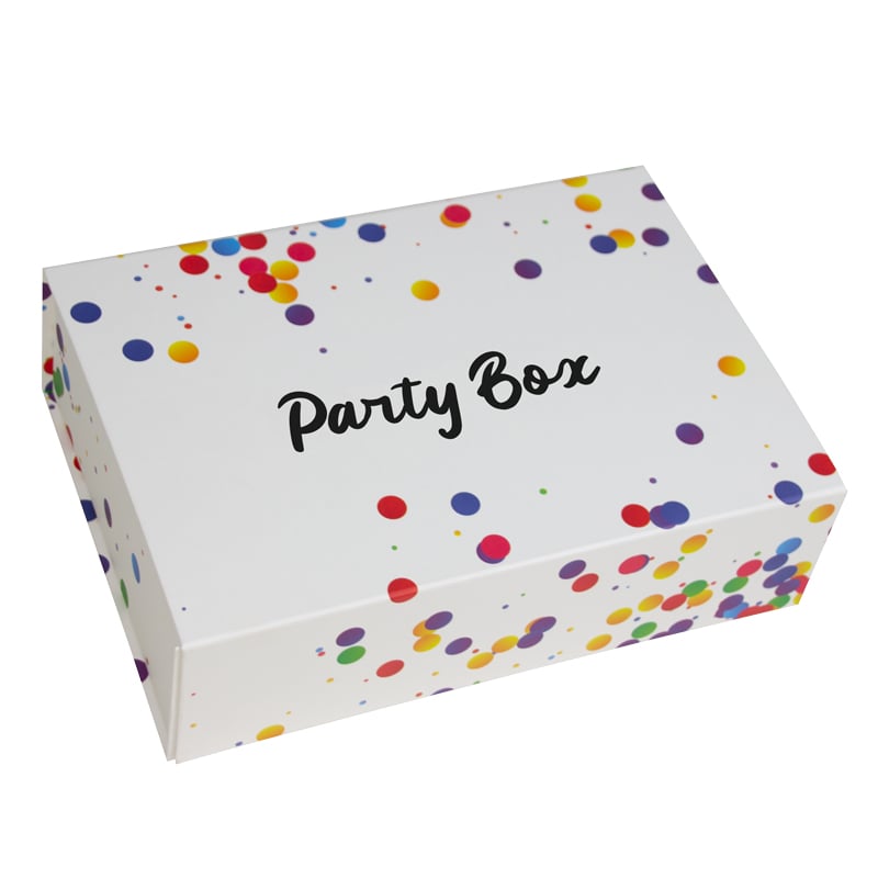 Magneetdozen Confetti - Party Box