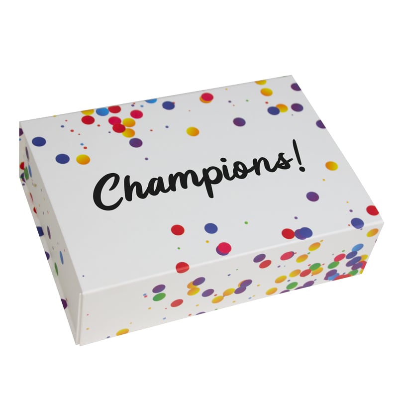 Magneetdozen Confetti  - Champions!