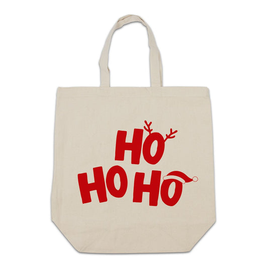 Kerst canvas tote bags - Ho Ho Ho