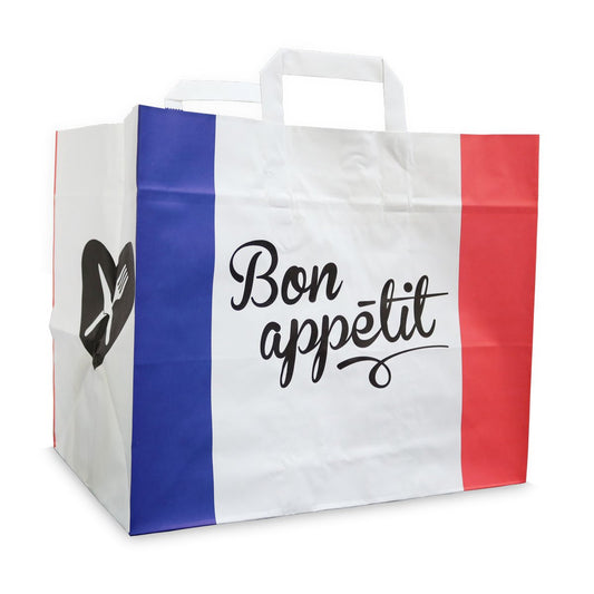 Papieren take away tassen - Bon appétit